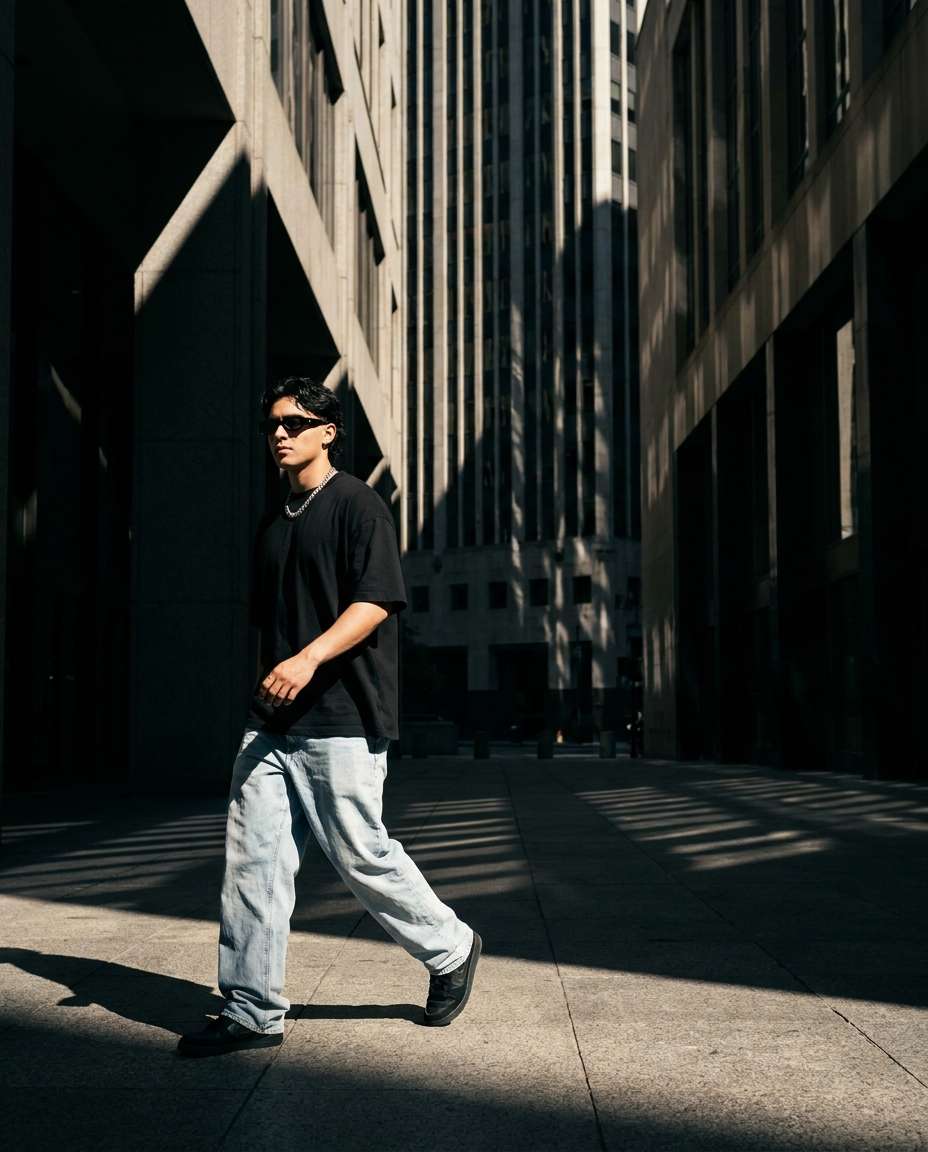 downtown shadow play photo