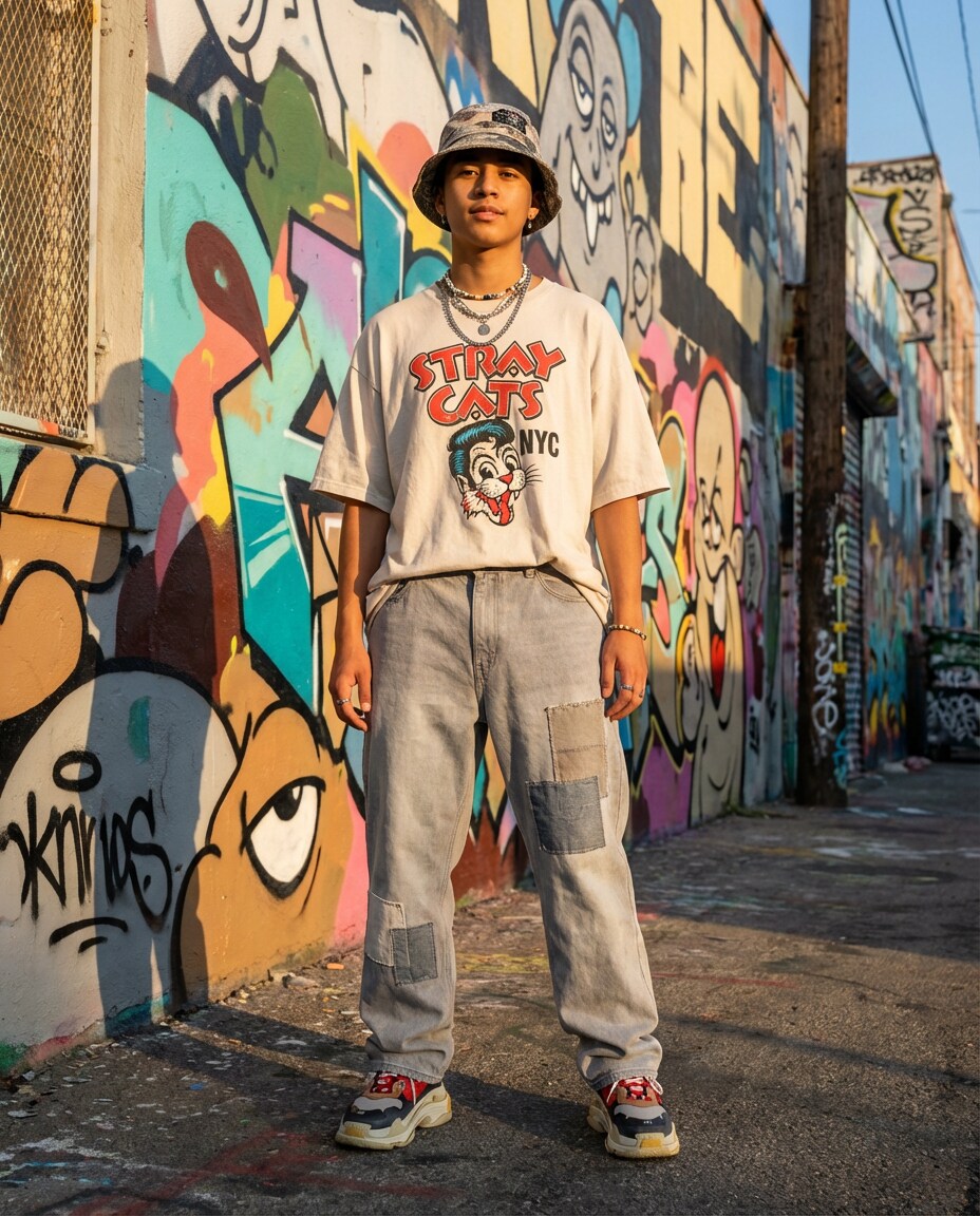 graffiti alley pop photo