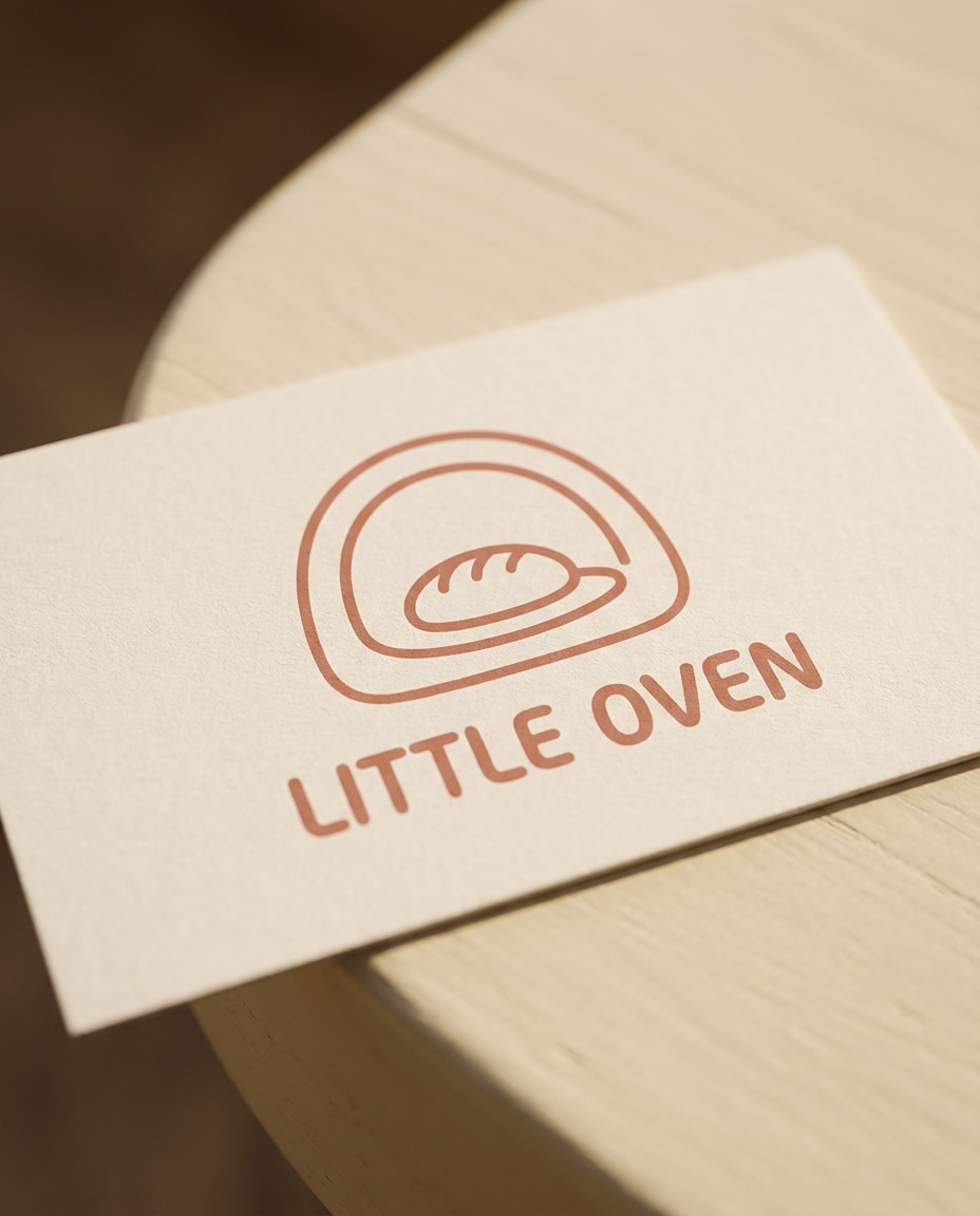 minimal oven outline photo