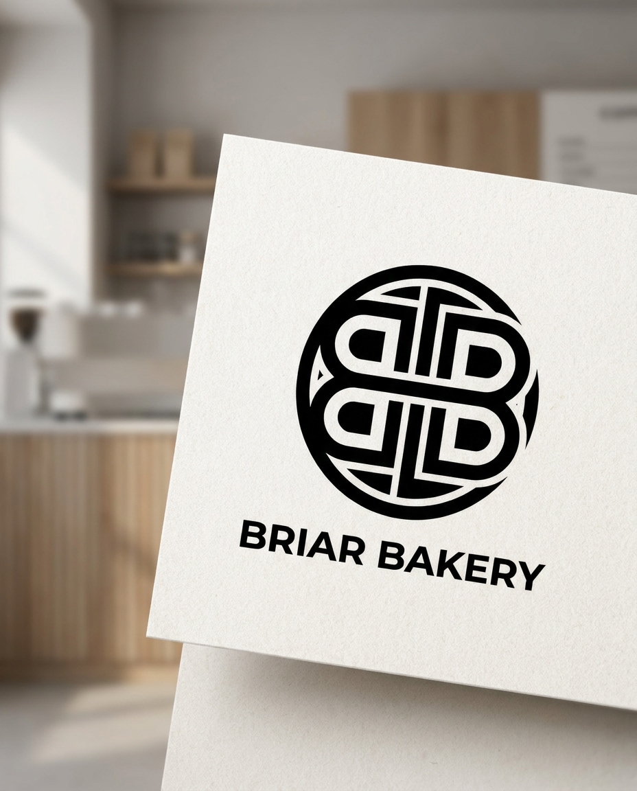 modern lettermark monogram photo