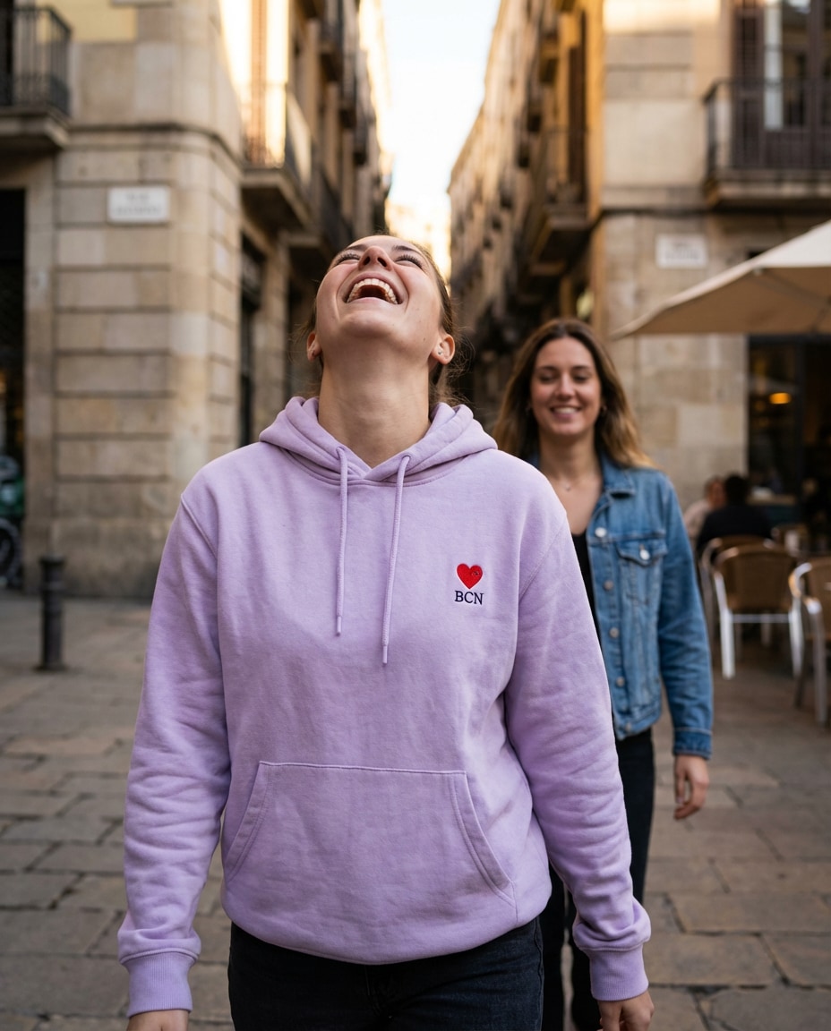 friends candid laugh photo