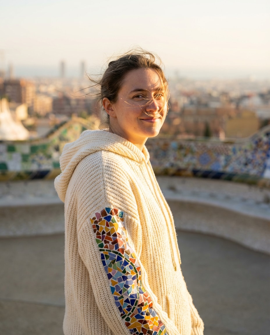 park guell colors photo