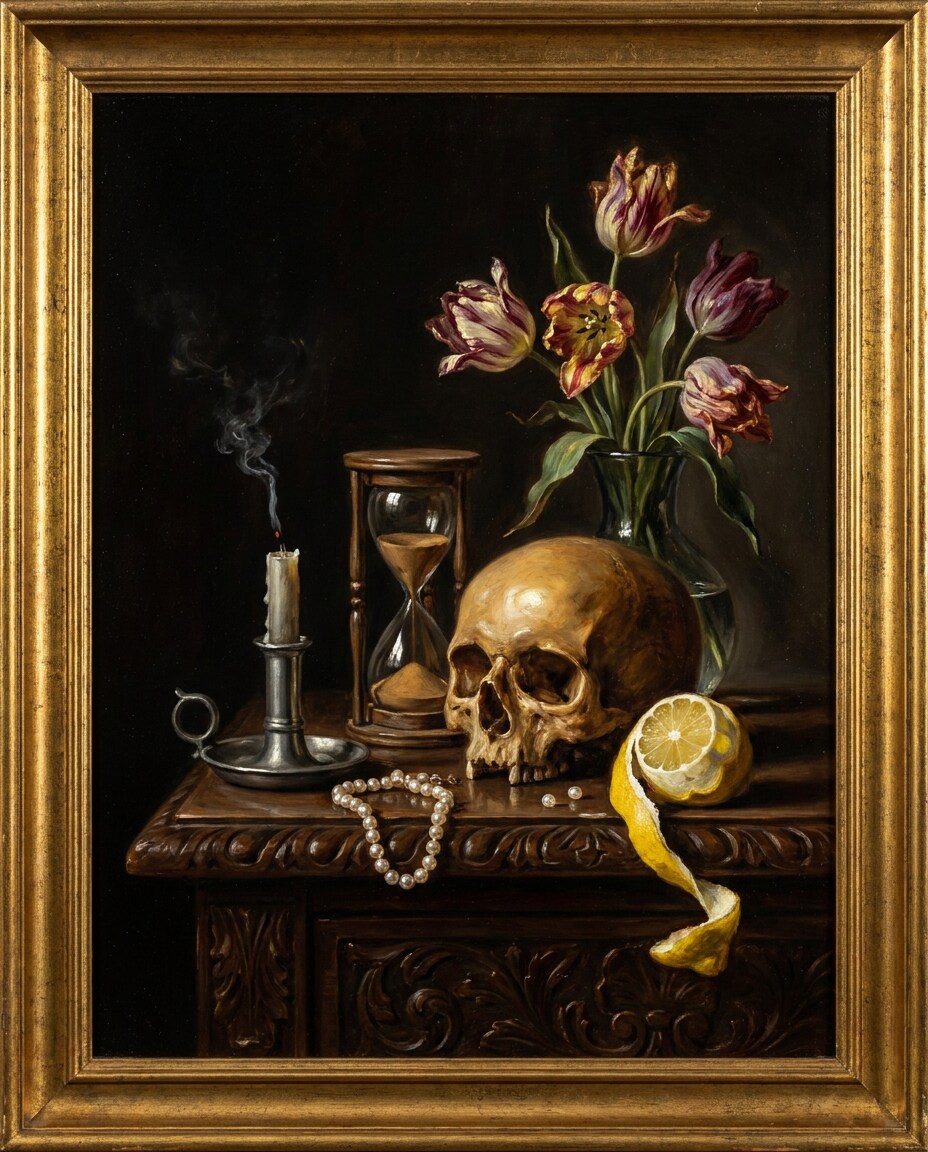 vanitas still life photo