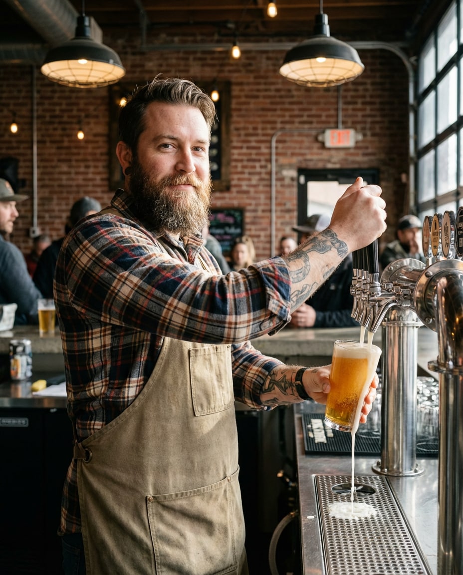 craft beer taproom photo