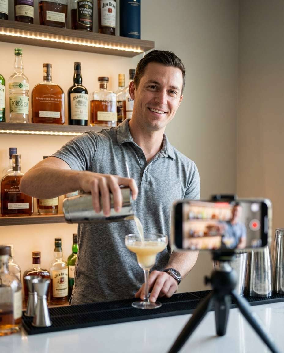 home bar creator photo