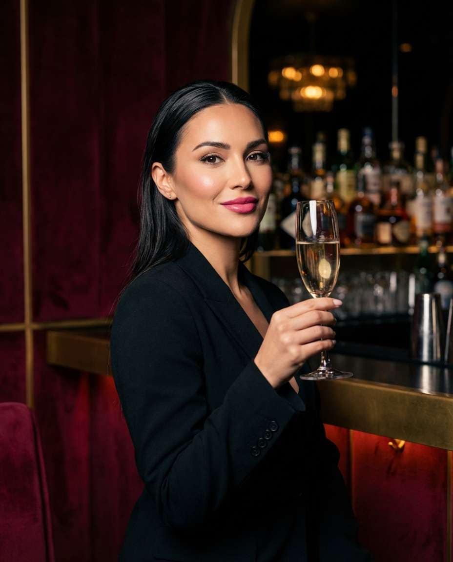 velvet lounge glam photo