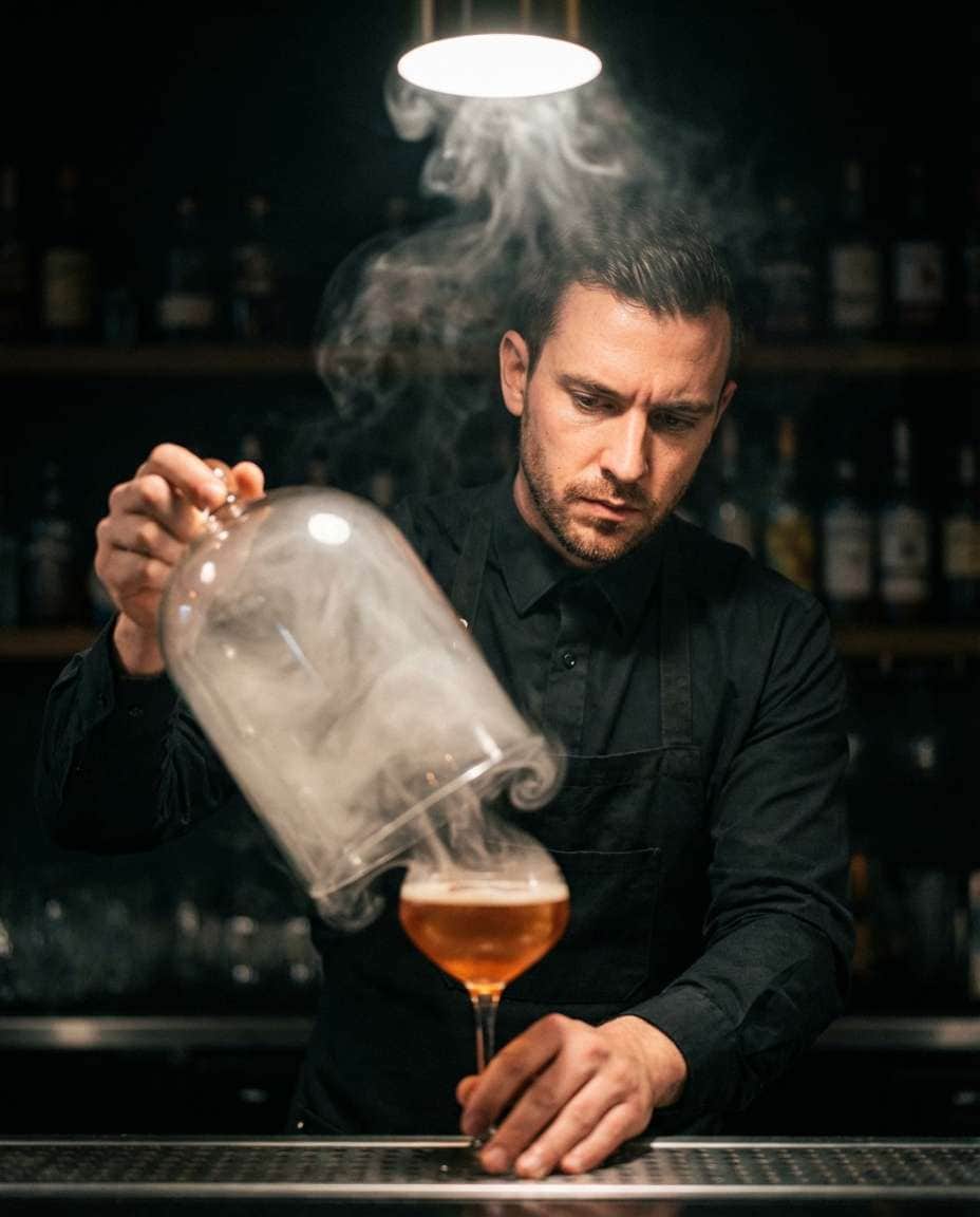 smoked cocktail reveal photo