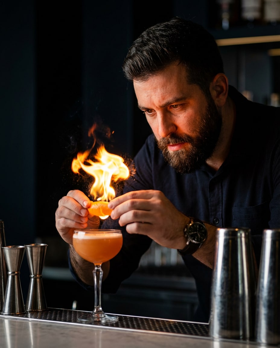 flame orange twist photo