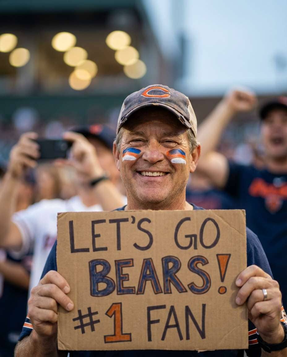 fan sign portrait photo