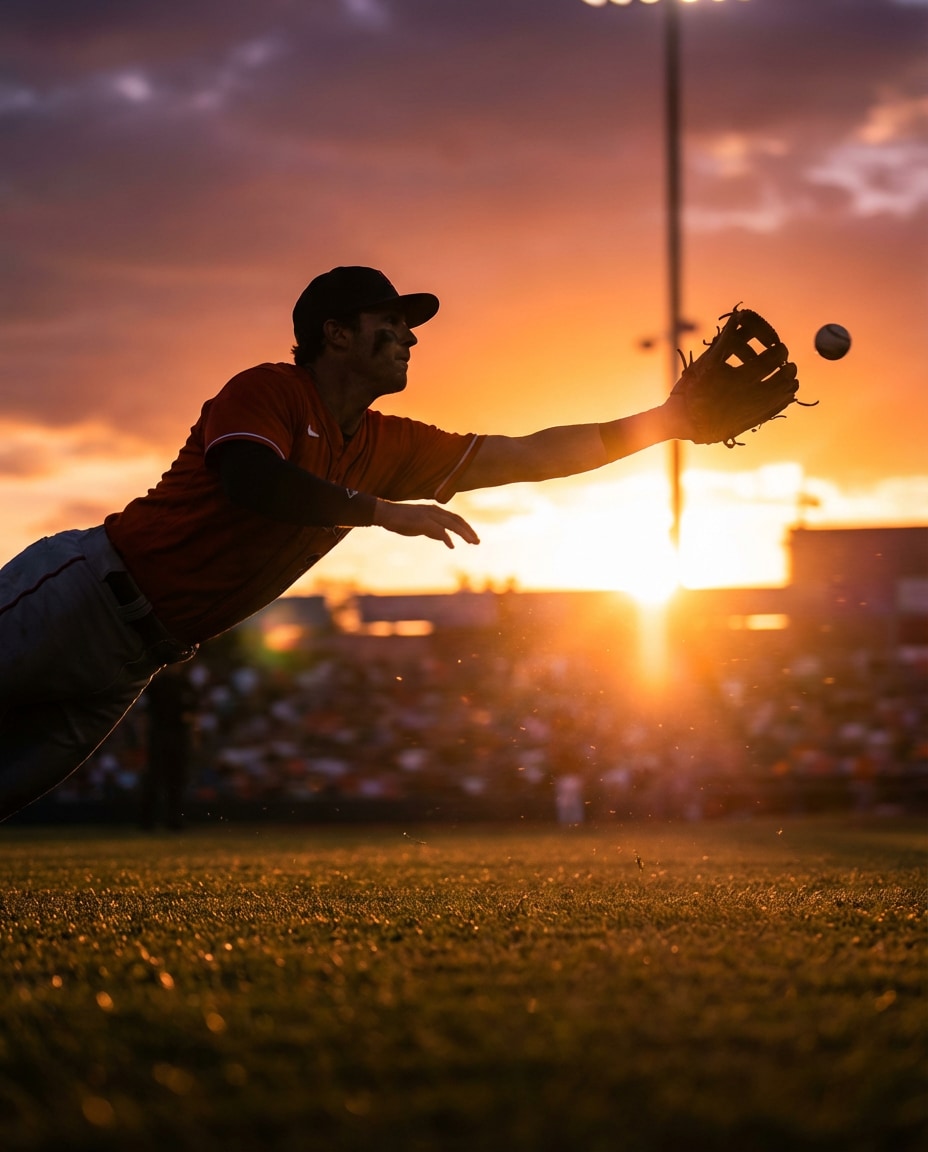 sunset catch photo