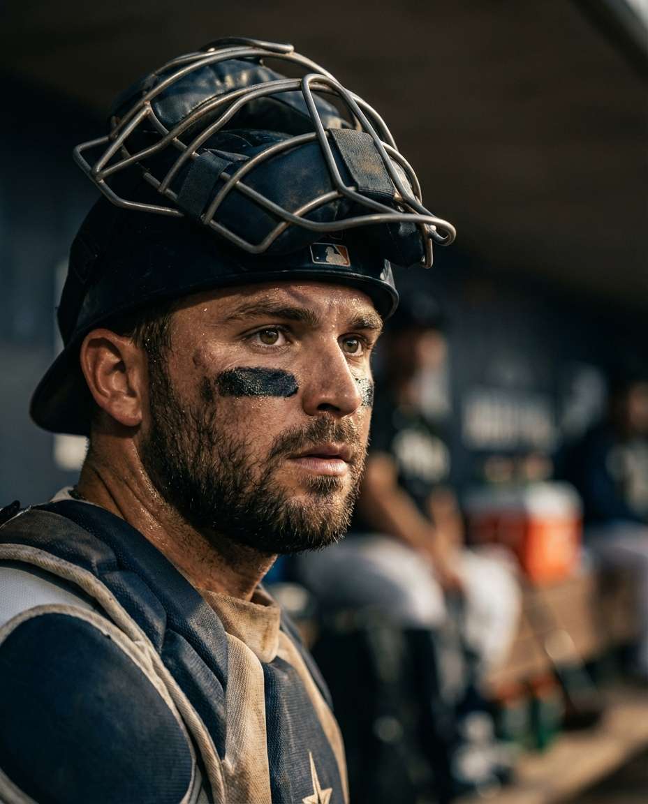 catcher focus photo