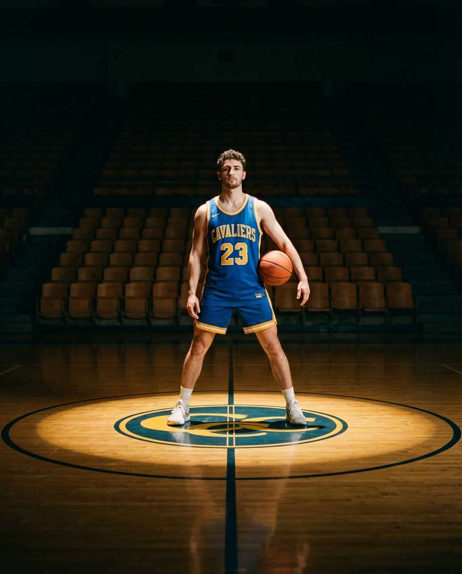 college arena spotlight photo