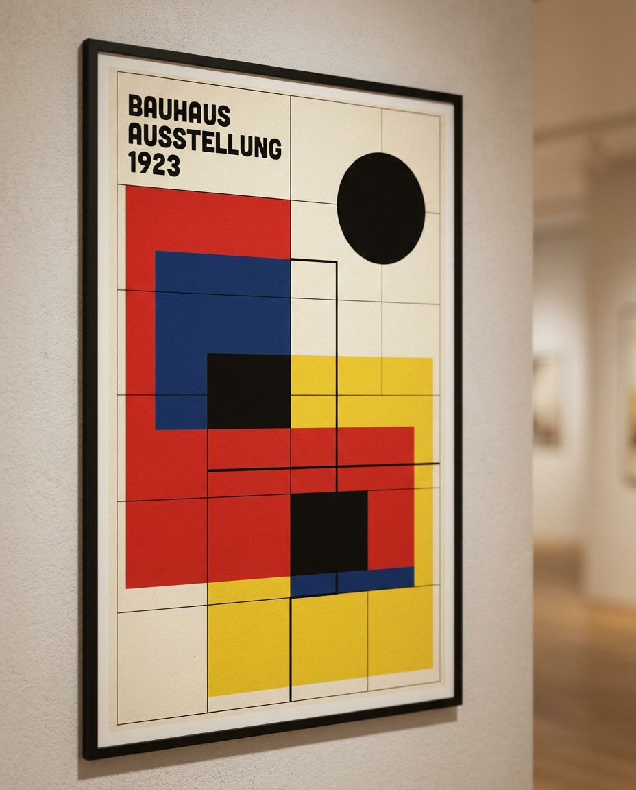minimal color blocks photo