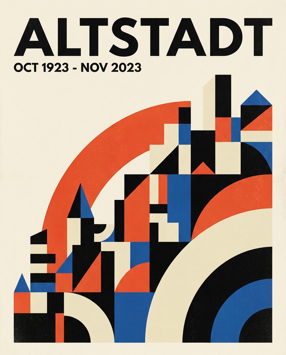 modernist city travel photo