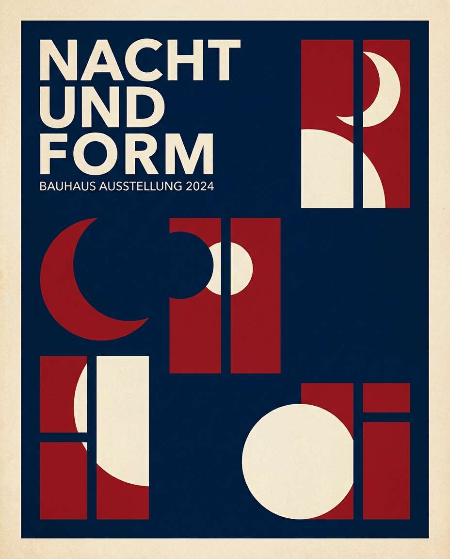 abstract night geometry photo