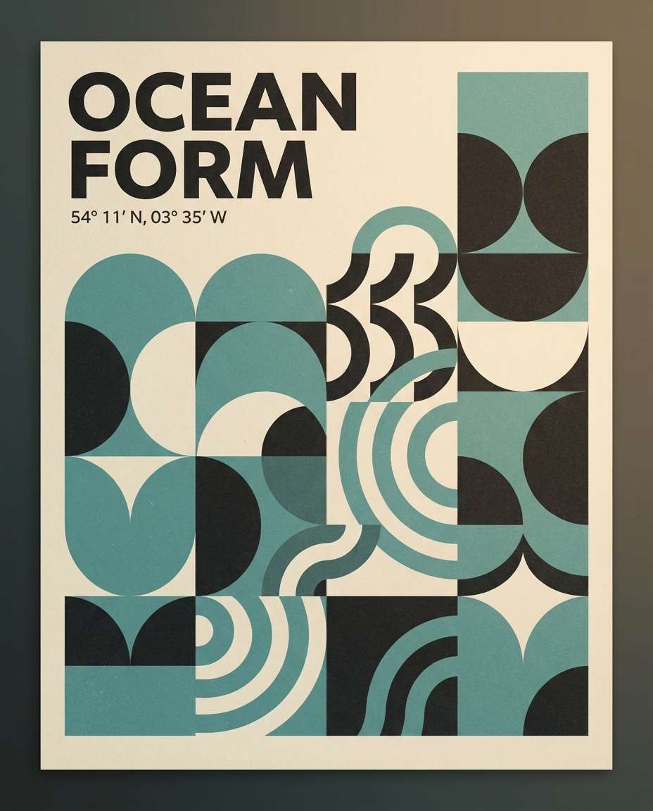 abstract sea forms photo