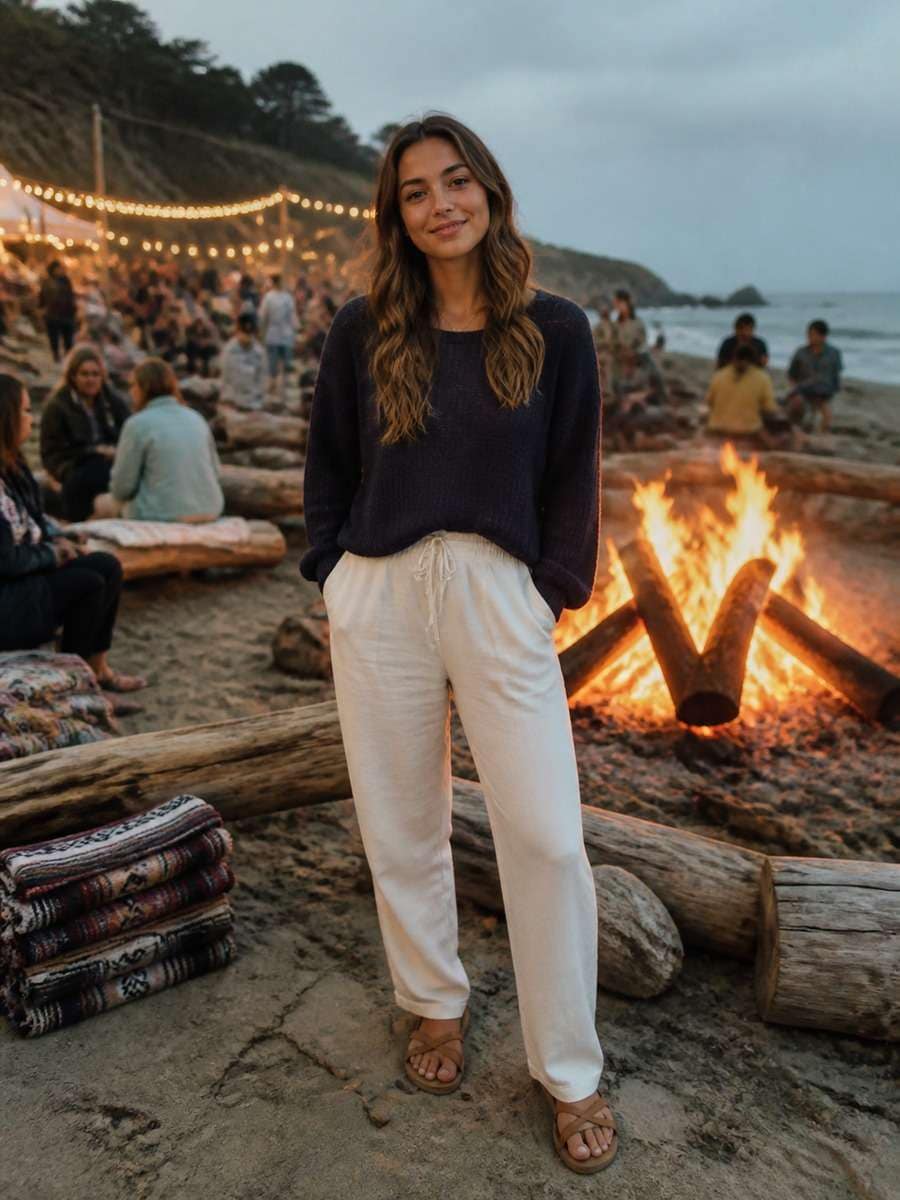 Friends Camp Vibe Solo Portrait photo