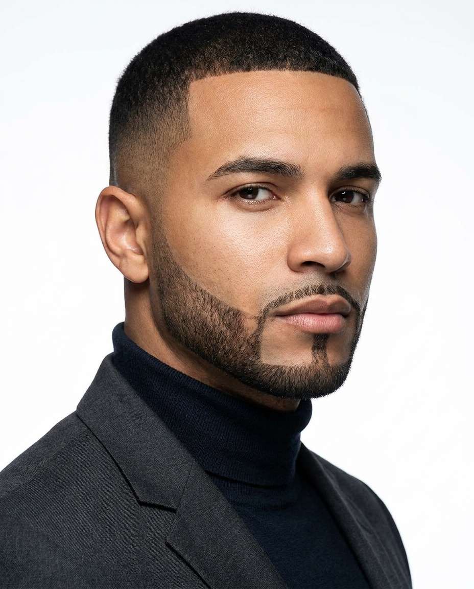 chin strap modern photo