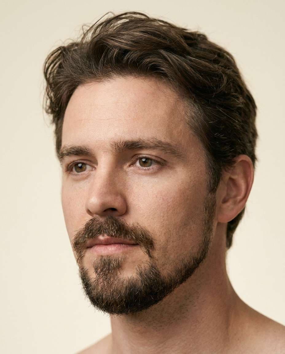 classic goatee focus photo