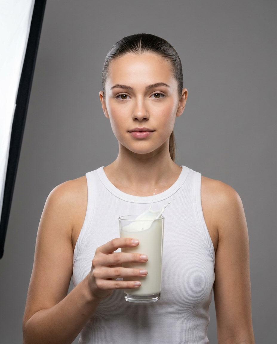 studio milk splash photo