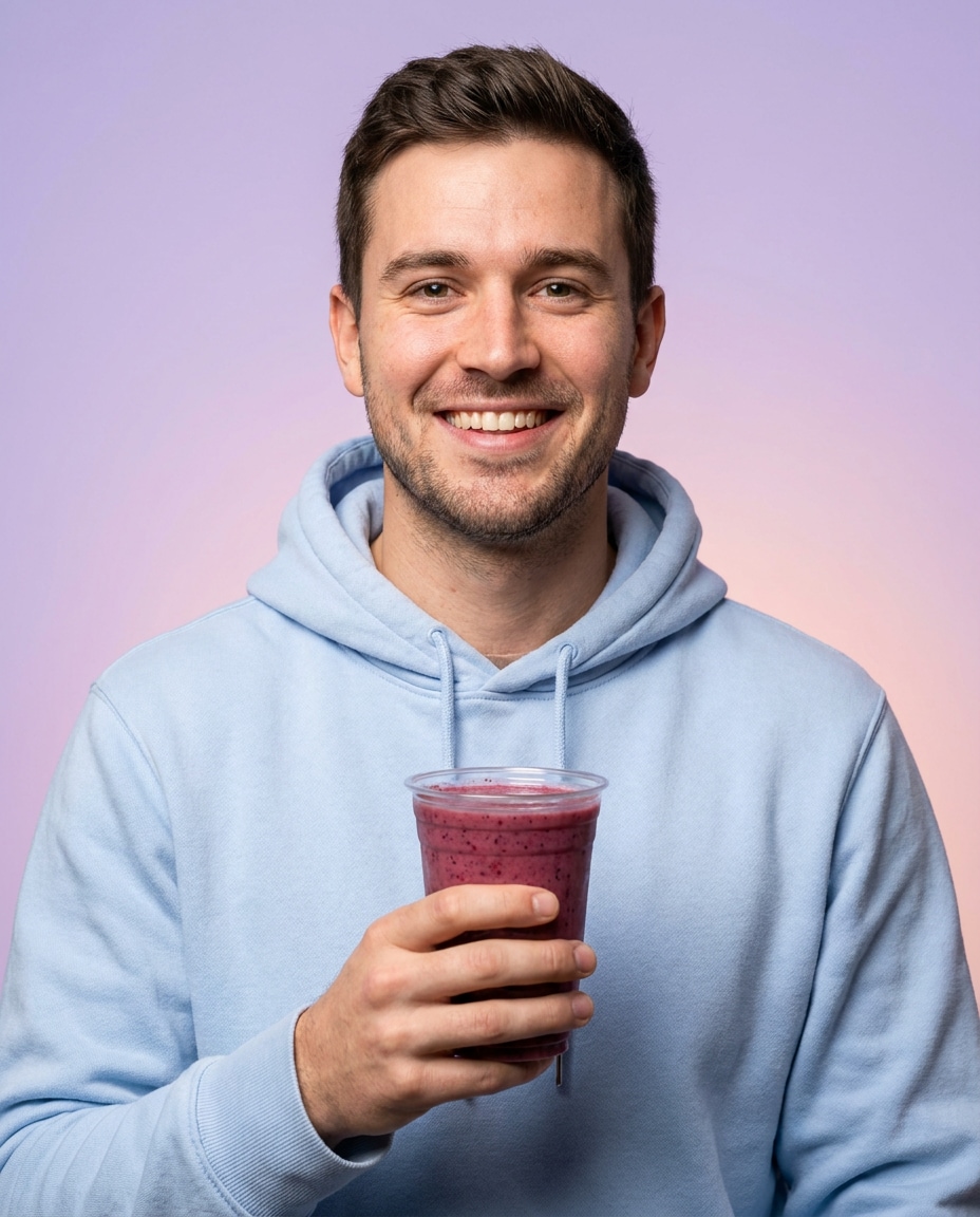 editorial smoothie studio photo
