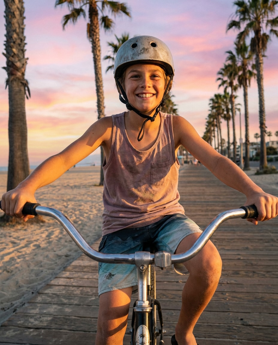 beach boardwalk vibe photo