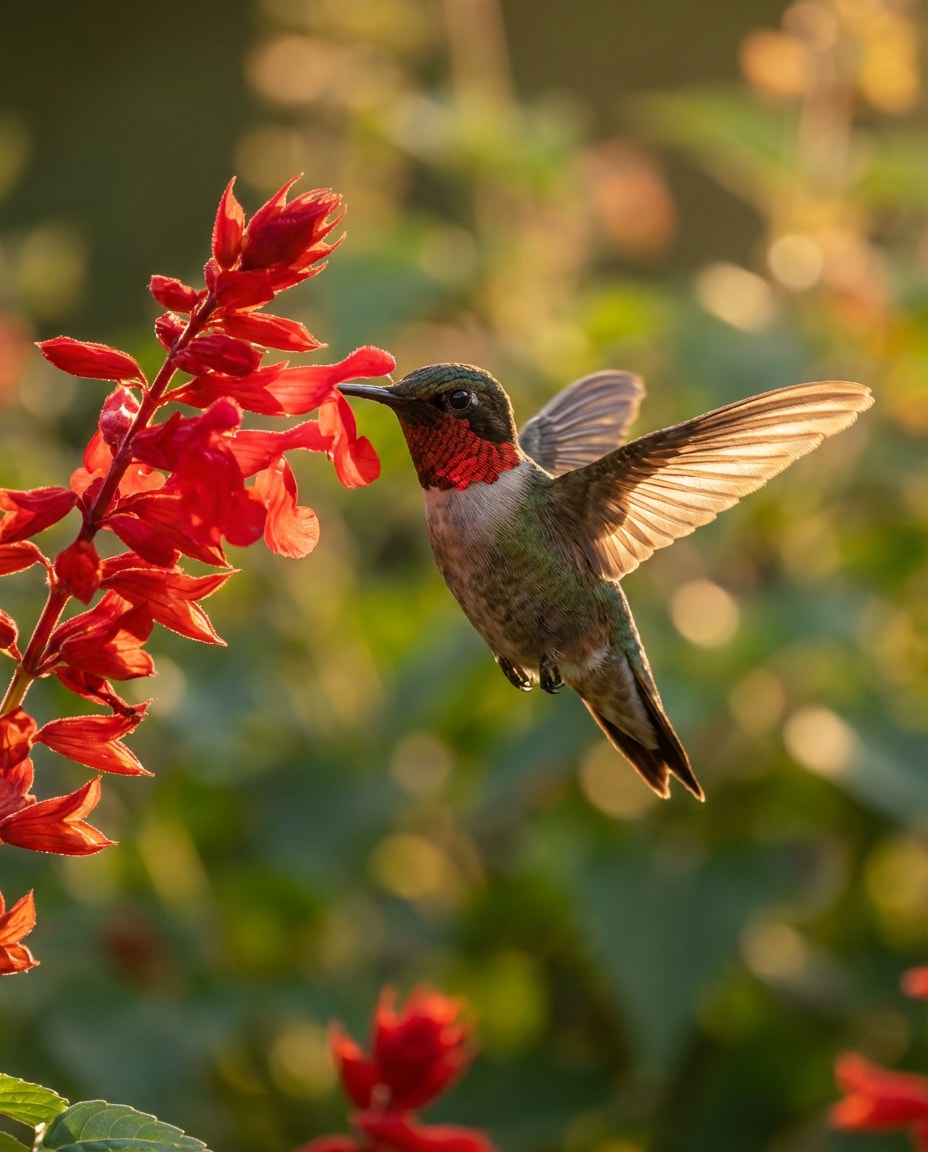 hummingbird iridescence photo