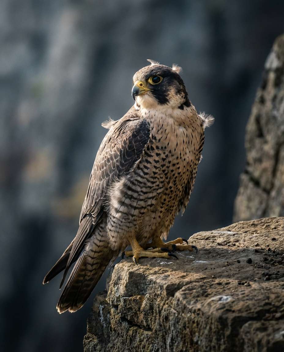 falcon speed portrait photo
