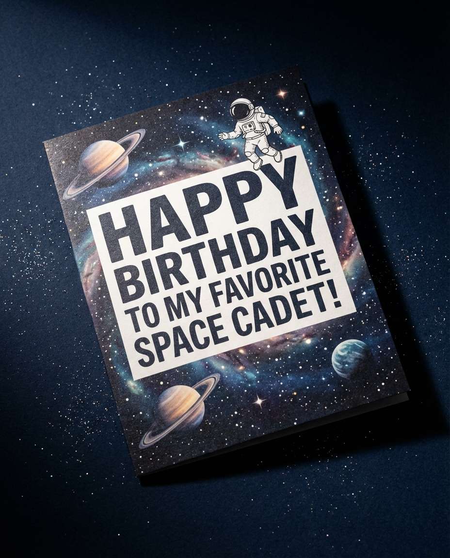 space galaxy party photo