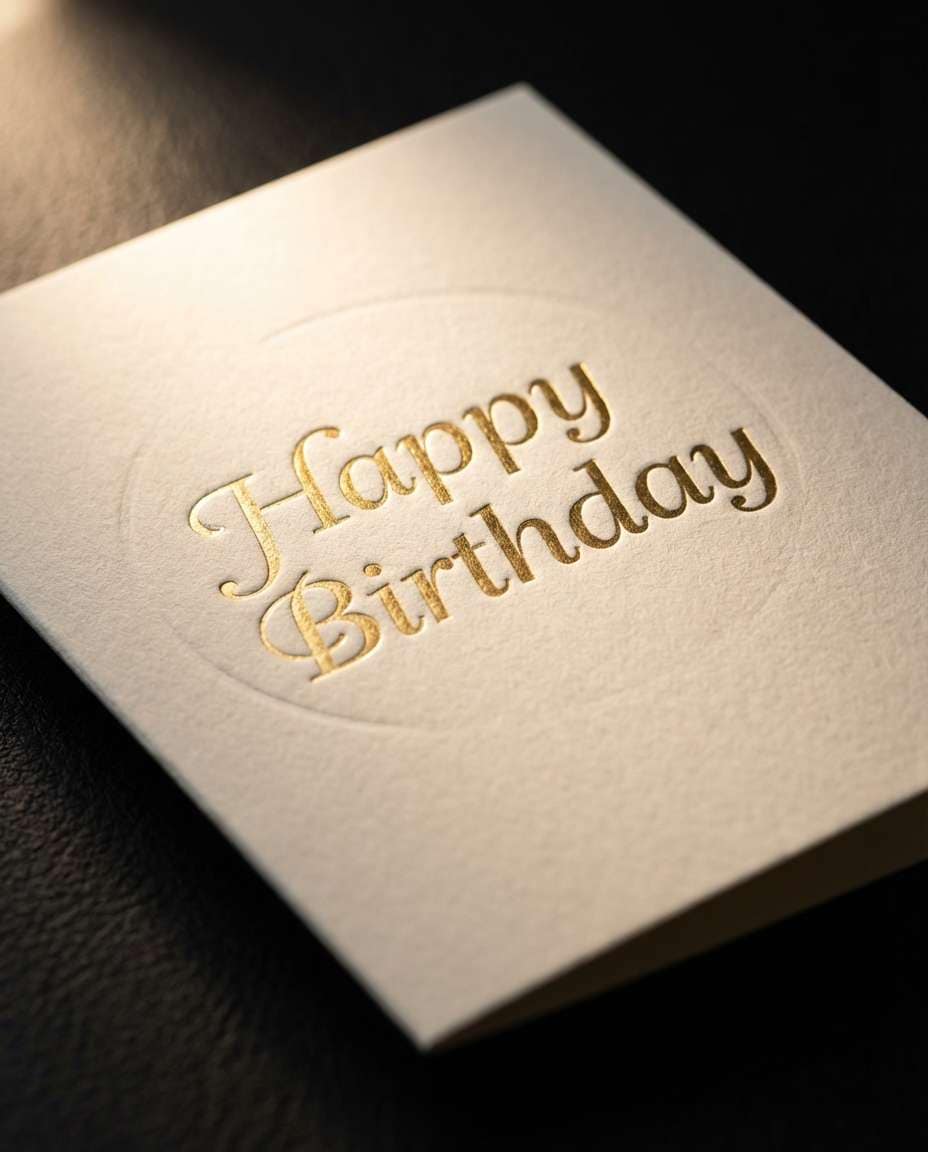 gold foil elegance photo