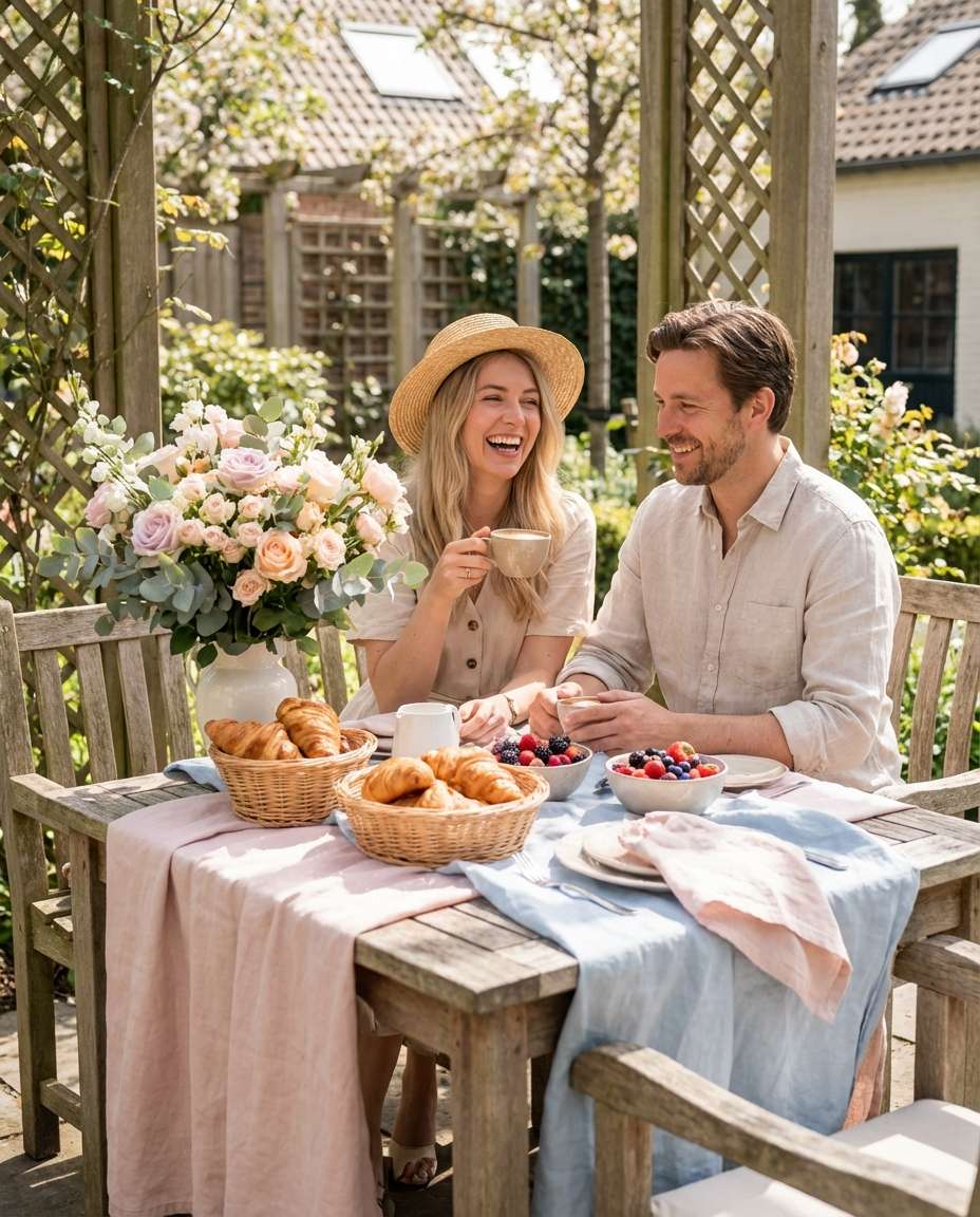 garden brunch party photo