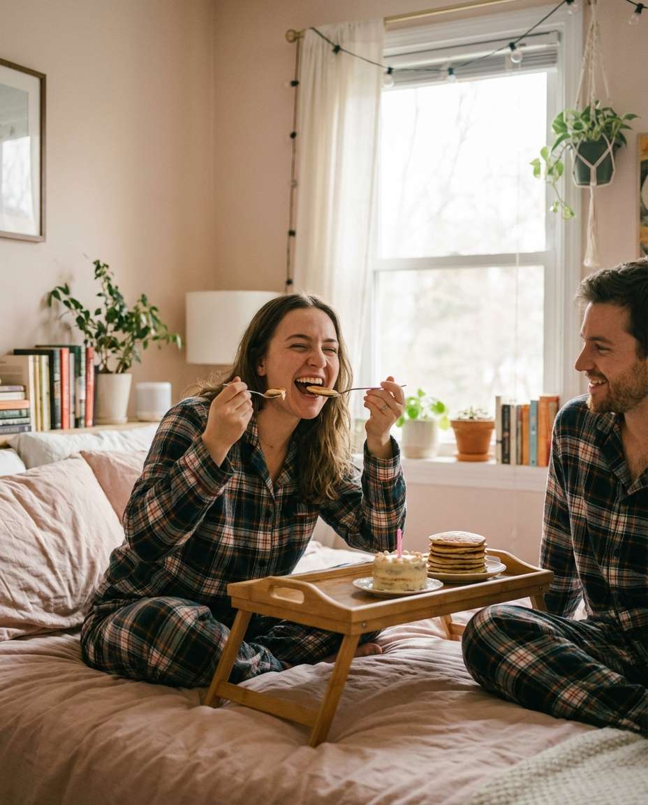 cozy pajama party photo