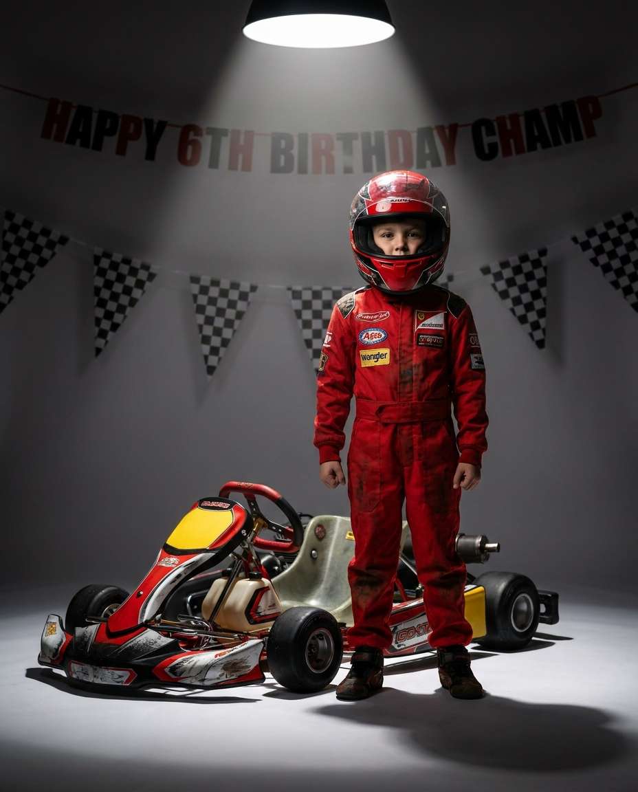 race car spotlight photo