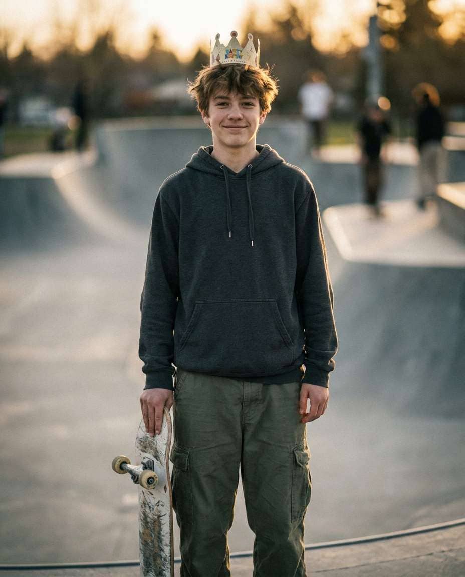 skatepark teen vibe photo