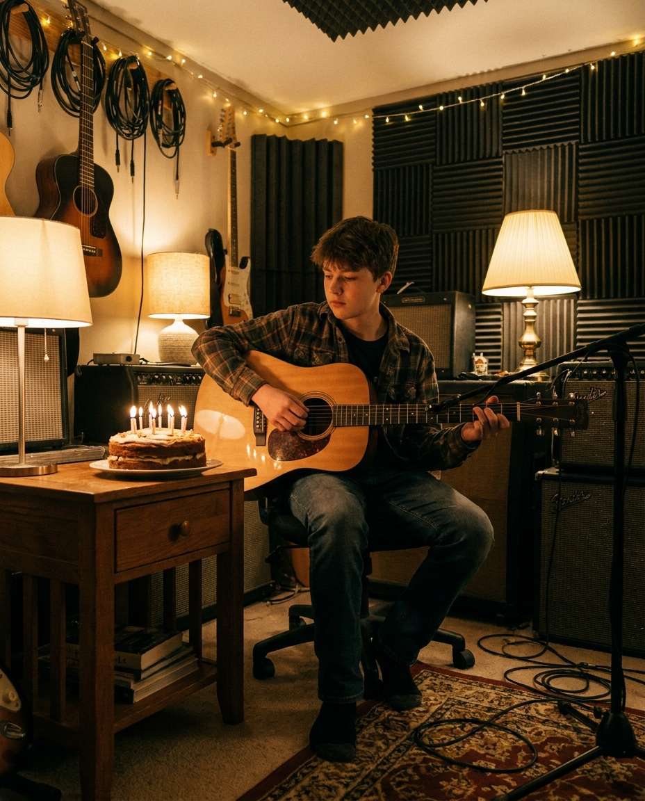 music studio photo