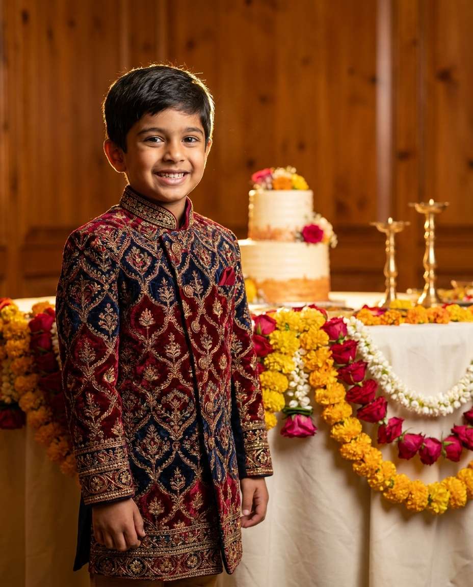 traditional outfit portrait photo