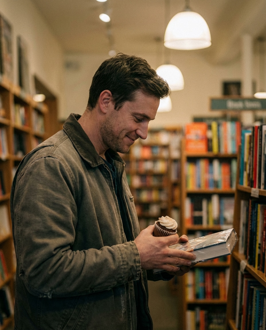 bookstore date photo