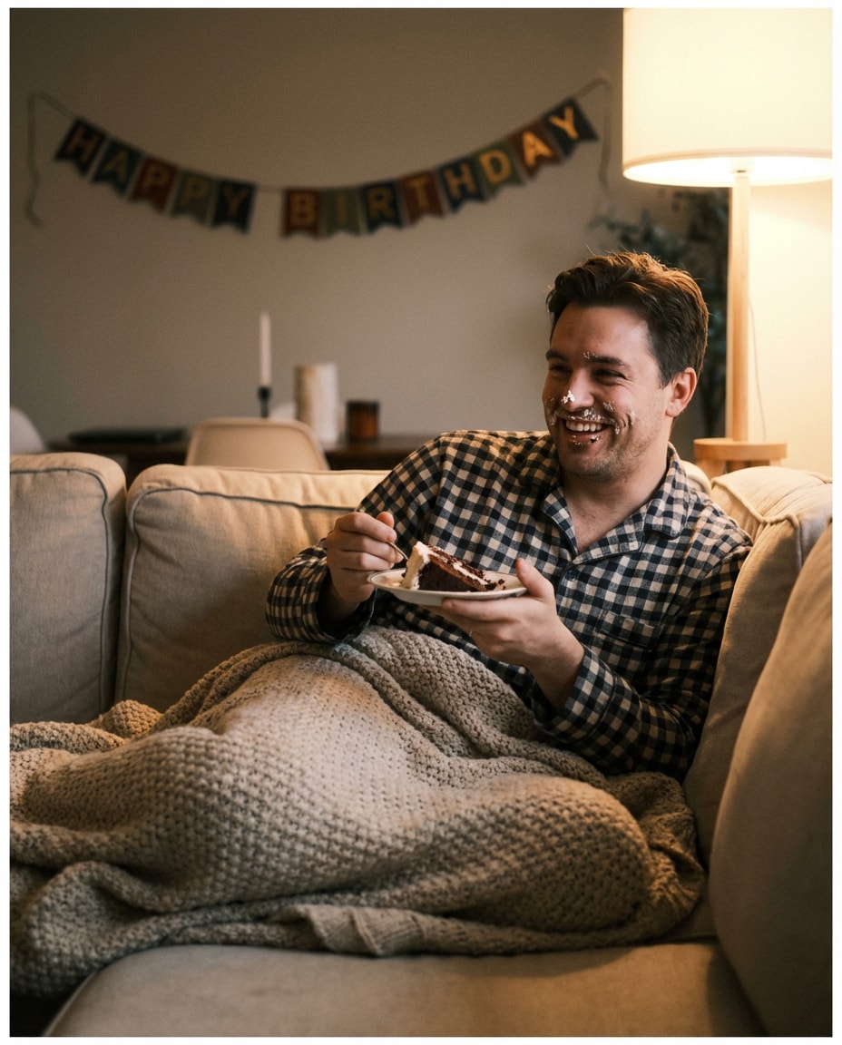 cozy pajama cake photo