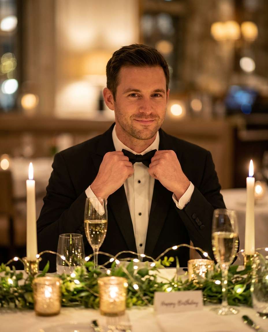 black tie celebration photo