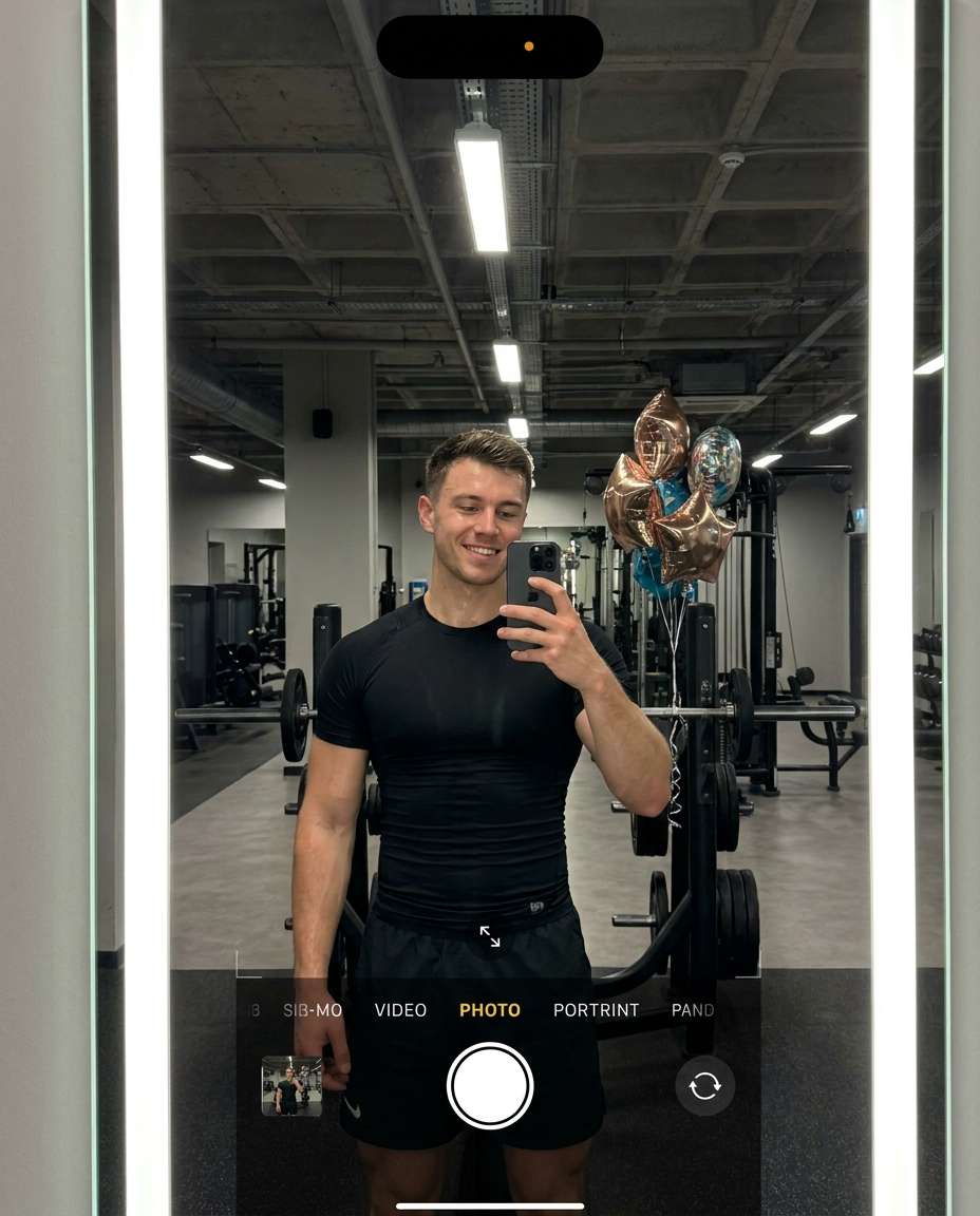 gym flex photo