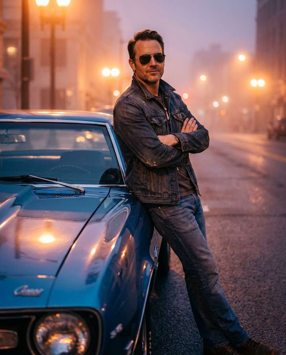 classic car moment photo