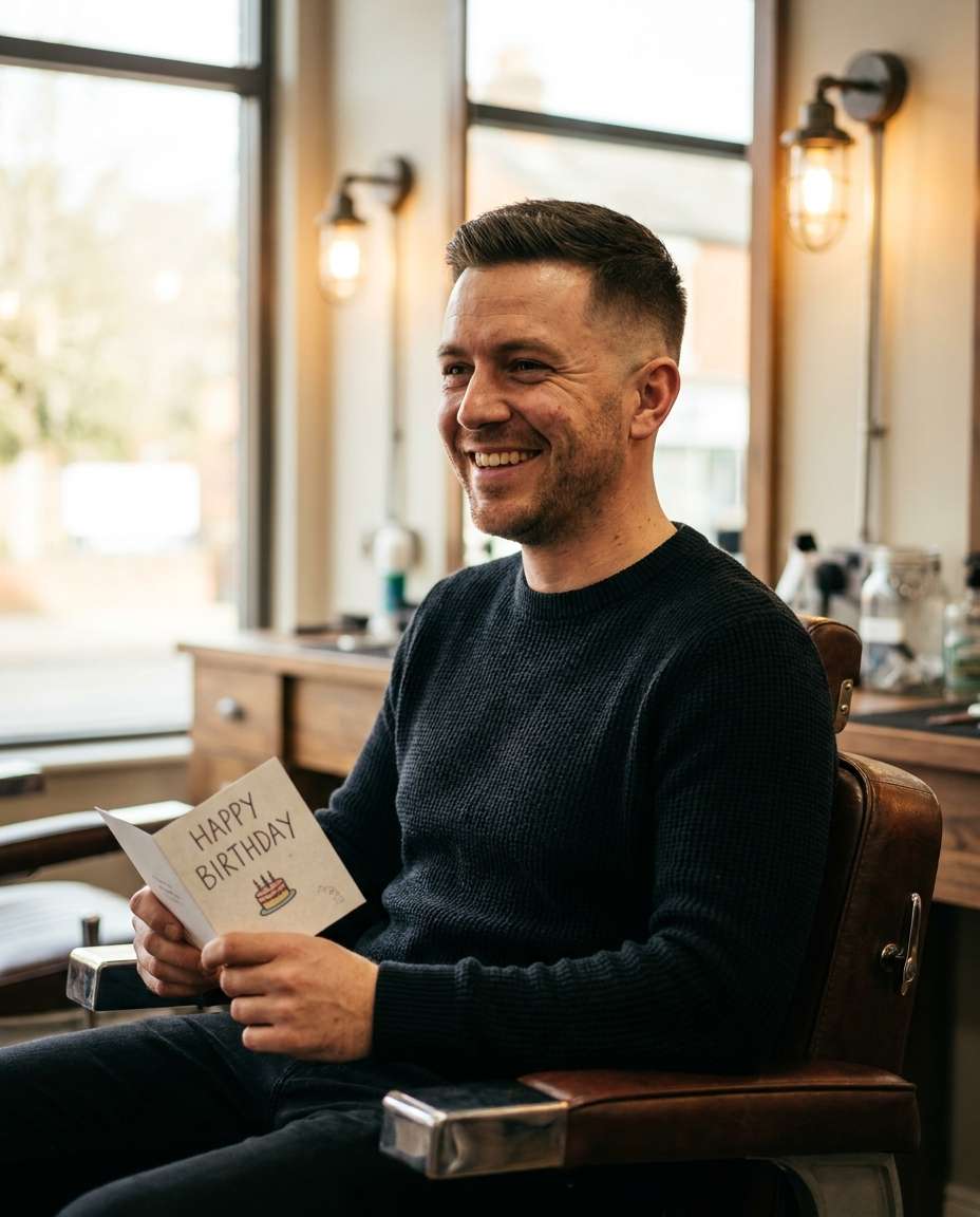 barbershop fresh cut photo