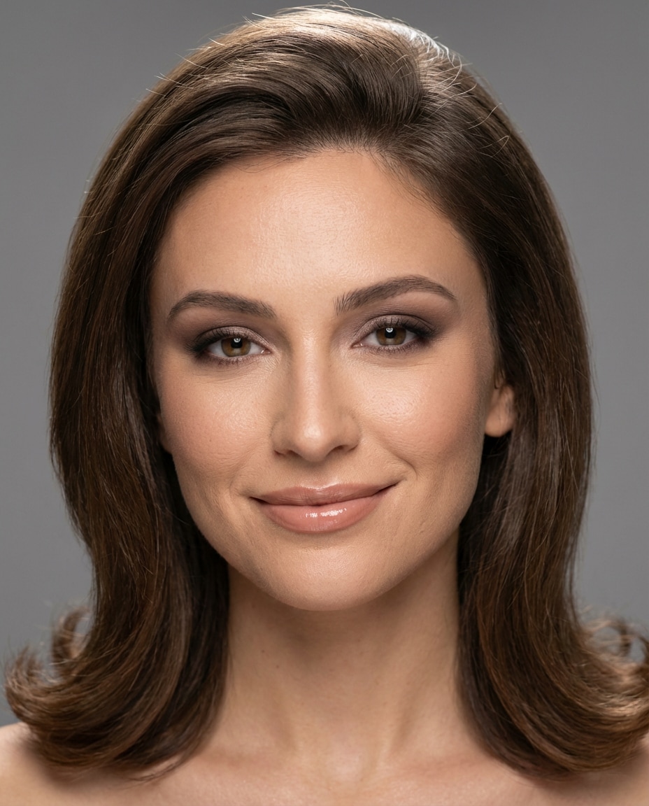 soft glam makeup photo