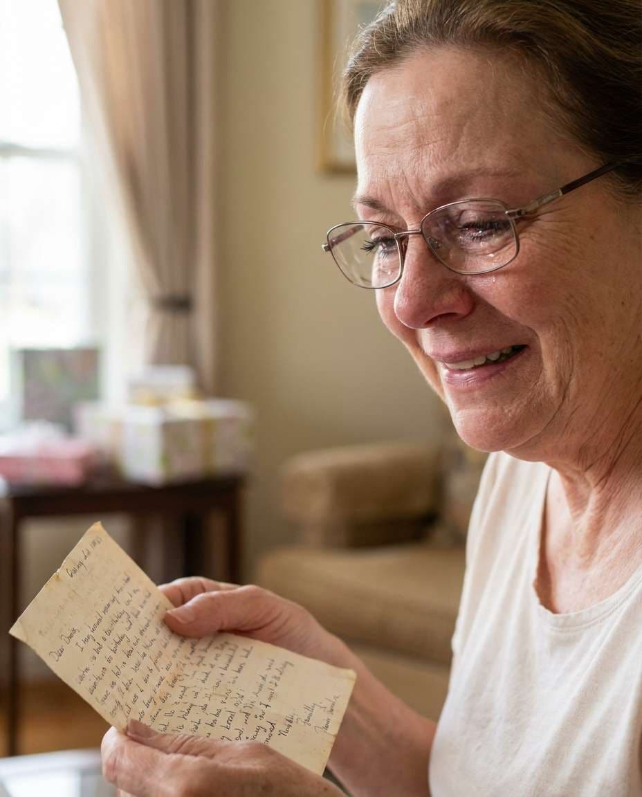 handwritten letter moment photo