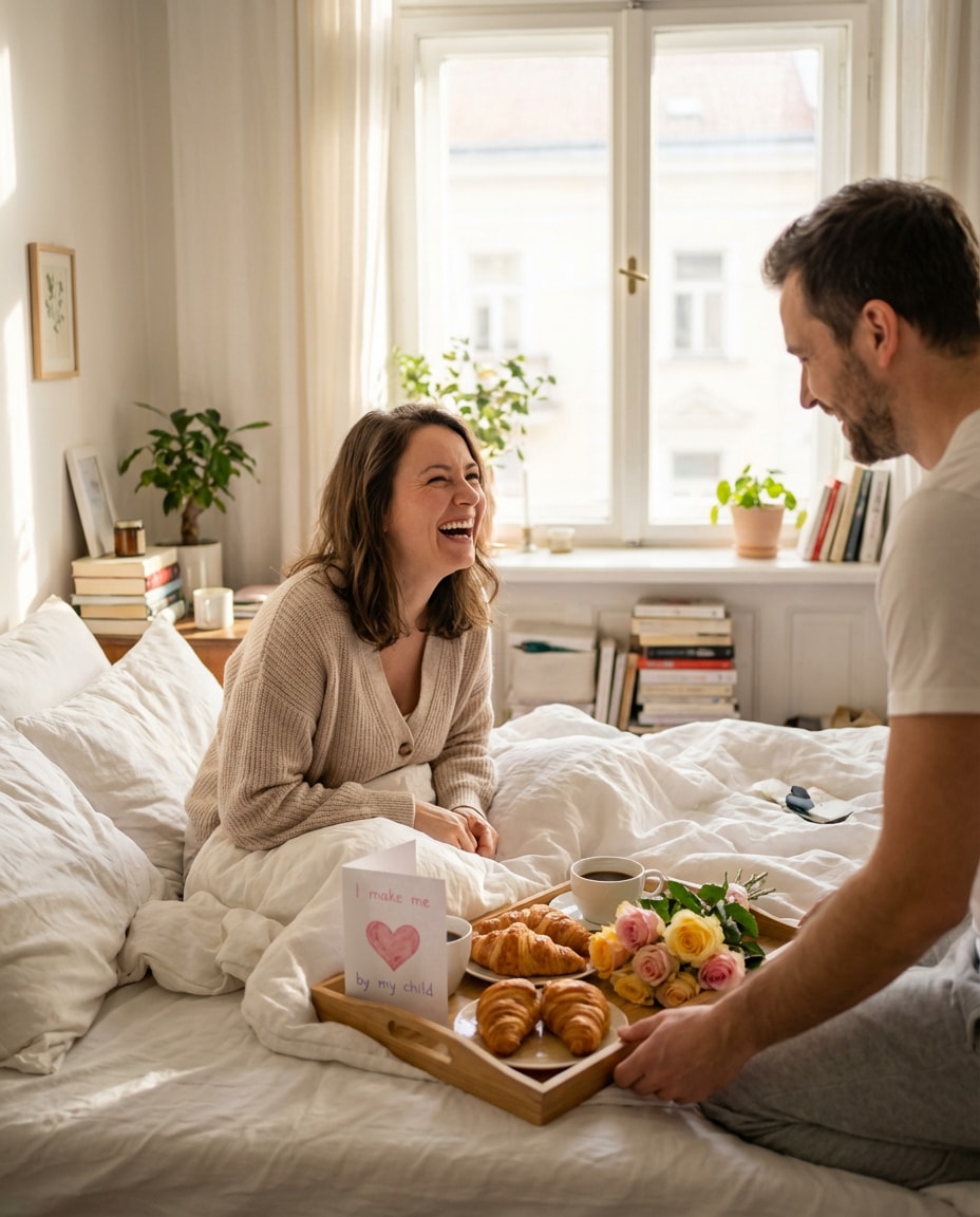 cozy morning surprise photo