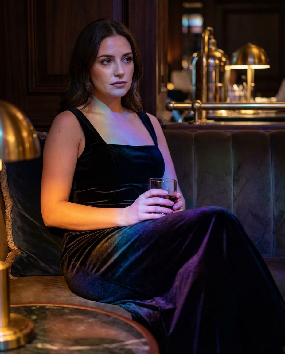 velvet lounge glow photo