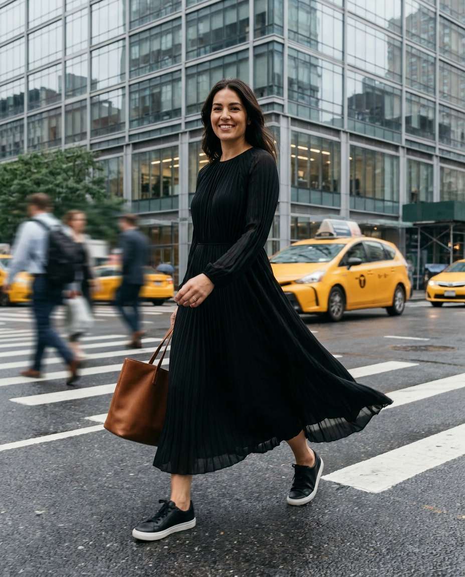 city crosswalk motion photo