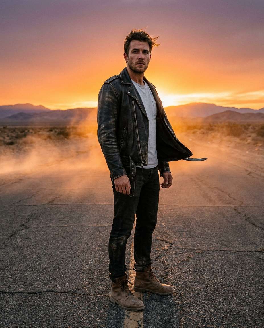 desert road stop photo