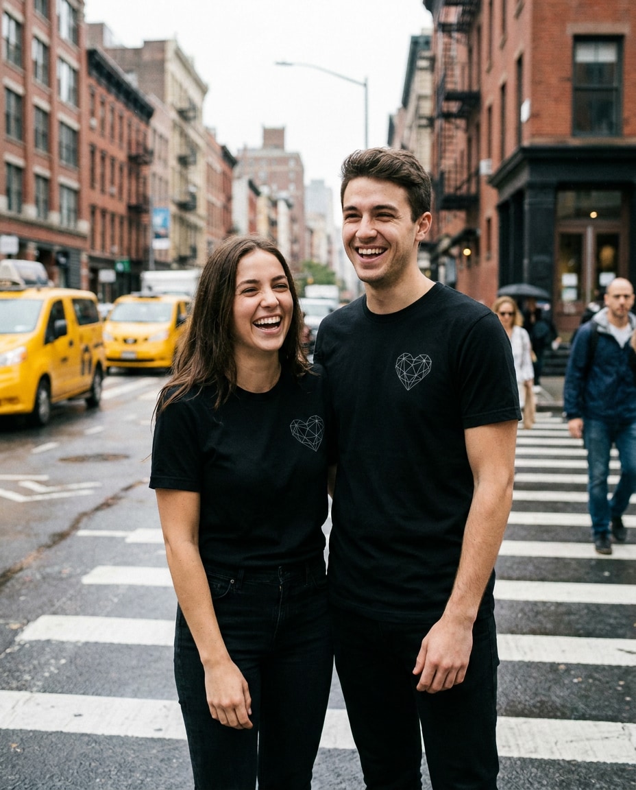 streetwear couple photo
