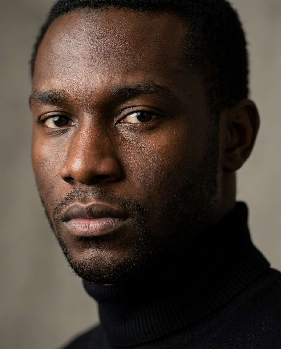 tight crop on eyes photo